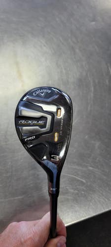 Used Callaway ROGUE ST PRO Mens Hybrid Club RH 3 Hybrid 11497-S000152884