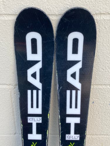 Used HEAD World Cup Rebels 130 cm Skis | JRS 7.5 CA Bindings | Max DIN 7.5