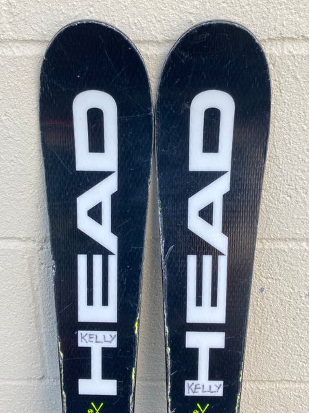 Used HEAD World Cup Rebels 130 cm Skis | JRS 7.5 CA Bindings | Max DIN 7.5