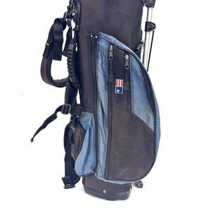 Used US Kids 26INCH JR STAND Jr Stand Bag Black And Royal Blue 11860-S000299312