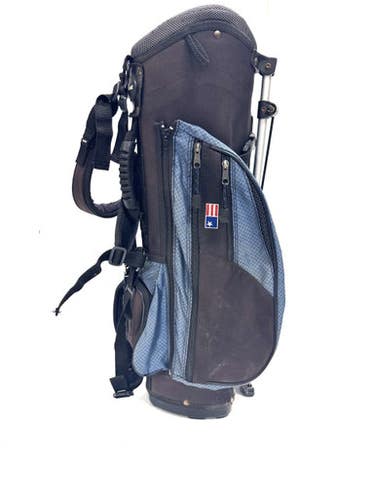 Used US Kids 26INCH JR STAND Jr Stand Bag Black And Royal Blue 11860-S000299312