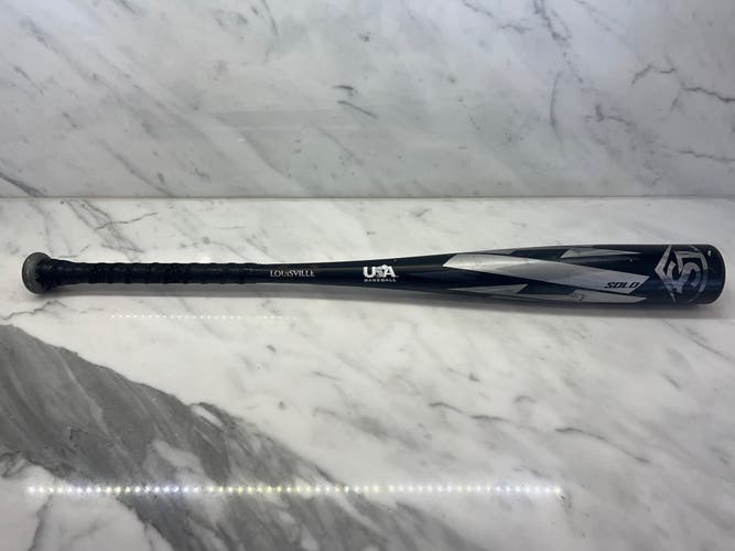 2022 Louisville Slugger Solo Alloy USABat Certified Bat (-11) 19 oz 30" (Used)