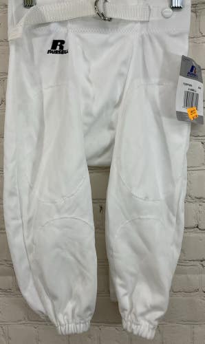 Extra Small Youth Football Pants Waist Lined Snaps Protection Padding Inserts