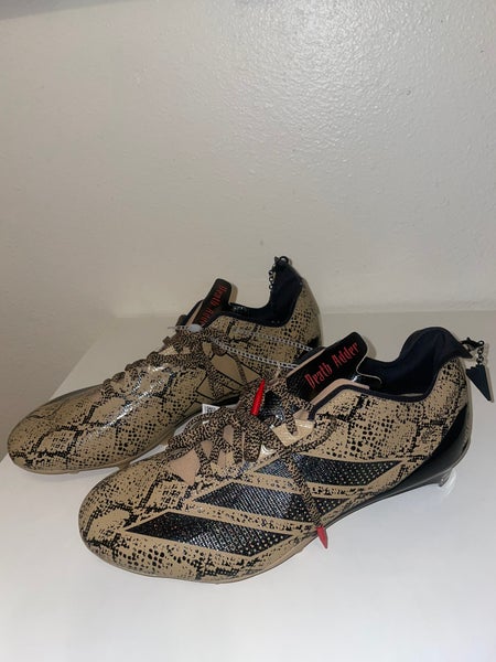 Adidas Adizero Electric 2 Death Adder Football Cleats Brown JR2512 Men's Size 12