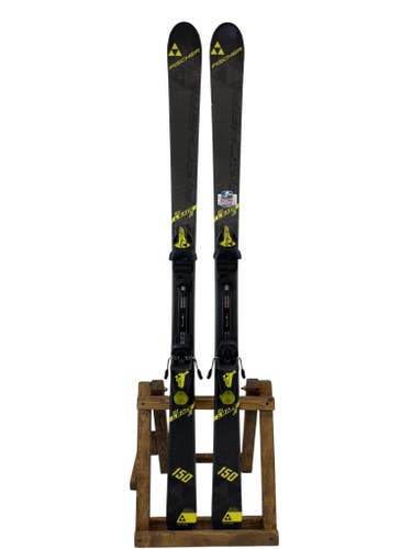 150cm Fischer RC4 Race Jr skis W/ Fischer FJ7 Bindings