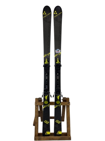 150cm Fischer RC4 Race Jr skis W/ Fischer FJ7 Bindings
