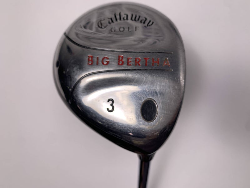 Callaway Big Bertha 2004 3 Fairway Wood 15* Big Bertha Uniflex Steel Mens RH