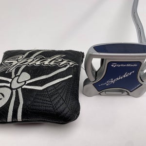 TaylorMade My Spider Tour Custom Putter 33" Silver & Blue Mens RH HC
