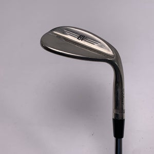 Titleist Vokey SM8 Brushed Steel Lob Wedge LW 58* 8 Bounce M-Grind Wedge Mens RH