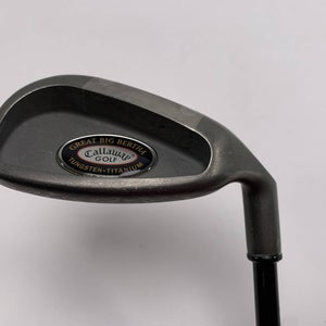 Callaway Big Bertha Tungsten Titanium Pitching Wedge PW RCH 96 Regular Mens RH