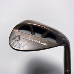 TaylorMade HI-TOE RAW Big Foot Lob Wedge LW 60* 15 KBS Hi-Rev 2.0 115g Mens RH