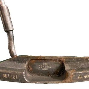 Ajax Tool The General 1018 CNC Milled Blade Putter RH Fluted Steel 33.5 New Grip