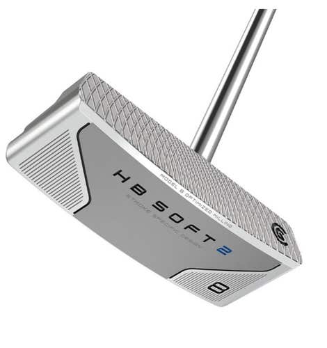 Cleveland HB Soft 2 8C Putter 35" (Steel, Center Shafted, Blade) 2024 NEW