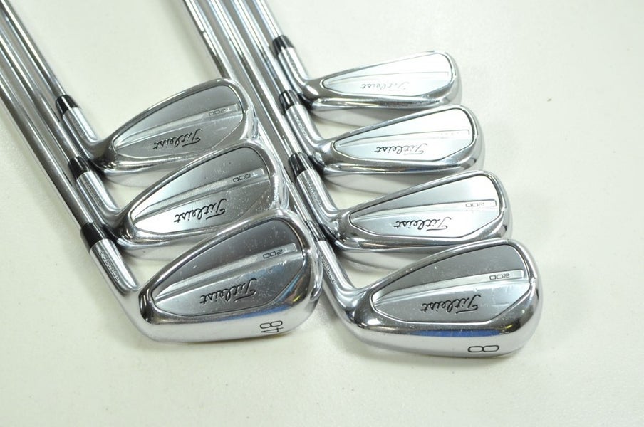 Titleist T200 2023 5-PW,48* Iron Set Stiff Flex Right DG S300 Steel  # 203069