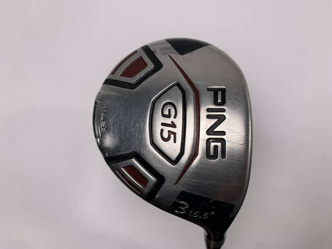 Ping G15 3 Fairway Wood 15.5* TFC 149 F Soft Regular Senior Graphite Mens RH