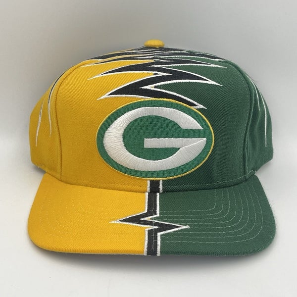 Vintage 90s Green Bay Packers Starter Shockwave Hat Cap Strapback Pro Line RARE