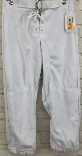 Russell Athletic Youth Extra Small Football Pants Lace Up Belt Elastic Cuffs