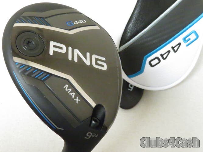 PING G440 MAX Fairway 24  9 Wood Alta CB 65 Blue SR-Flex SENIOR +Cover  MINT
