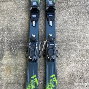 Used Kid's Volkl Deacon Jr 150 cm Skis | Marker 7.0 Bindings | Max DIN 7