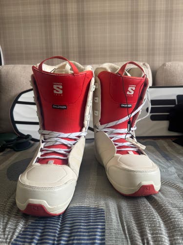 Men's Size 13.0 (W 14.0) Salomon Snowboard Boots Medium Flex (Used)