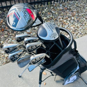 Callaway X22 Tour/Big Bertha Golf Set + NEW BAG