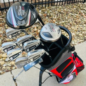 +1" Long - Titleist AP2 Golf Set + NEW BAG