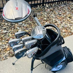 Callaway X-Hot Golf Set + NEW BAG