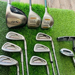TaylorMade, Cleveland, and Tommy Armour Golf Set - NO BAG