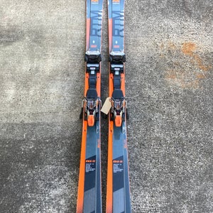 Used Men's Volkl Rtm 81 177 cm Skis | Marker Wide XL Bindings | Max DIN 12