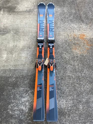 Used Men's Volkl Rtm 81 177 cm Skis | Marker Wide XL Bindings | Max DIN 12
