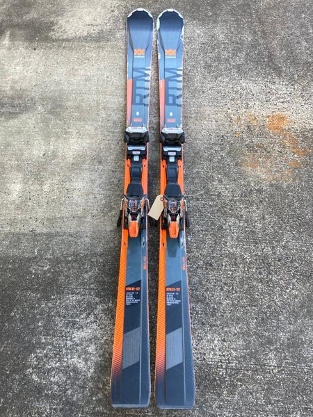 Used Men's Volkl Rtm 81 177 cm Skis | Marker Wide XL Bindings | Max DIN 12