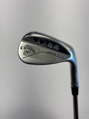 Men's Callaway Jaws Raw Right Handed Wedge Wedge Flex 54 Degree Steel Shaft (Used)