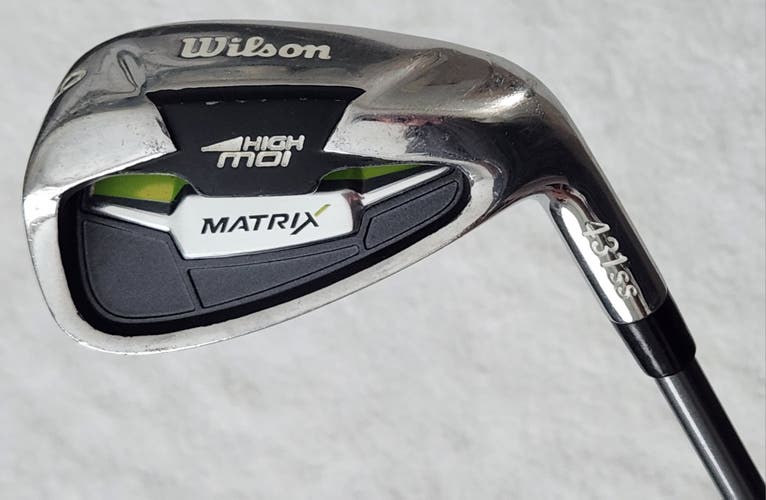 Women's Wilson High MOI Matrix 9 Iron RH; Graphite Shaft