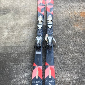 Used Men's Dynastar Glory 74 163 cm Skis | Look Xpress 11 Bindings | Max DIN 11