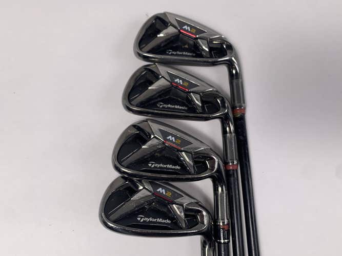 TaylorMade M2 Iron Set 6-PW REAX 65g Regular Graphite Mens RH No 9 iron