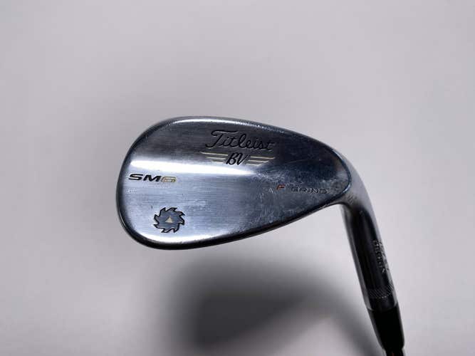 Titleist Vokey SM6 Tour Chrome Sand Wedge SW 54* 14 Bounce Wedge Steel Mens RH