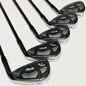 Callaway Epic Iron Set 5-9 Right Handed Senior Flex Graphite Shafts