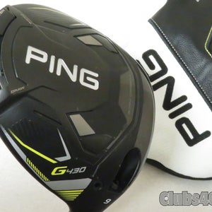 PING G430 LST Driver 9° TOUR 2.0 Chrome 65 Stiff Flex +Cover .. Near MINT