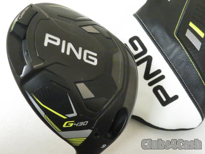 PING G430 LST Driver 9 TOUR 2.0 Chrome 65 Stiff Flex +Cover .. Near MINT