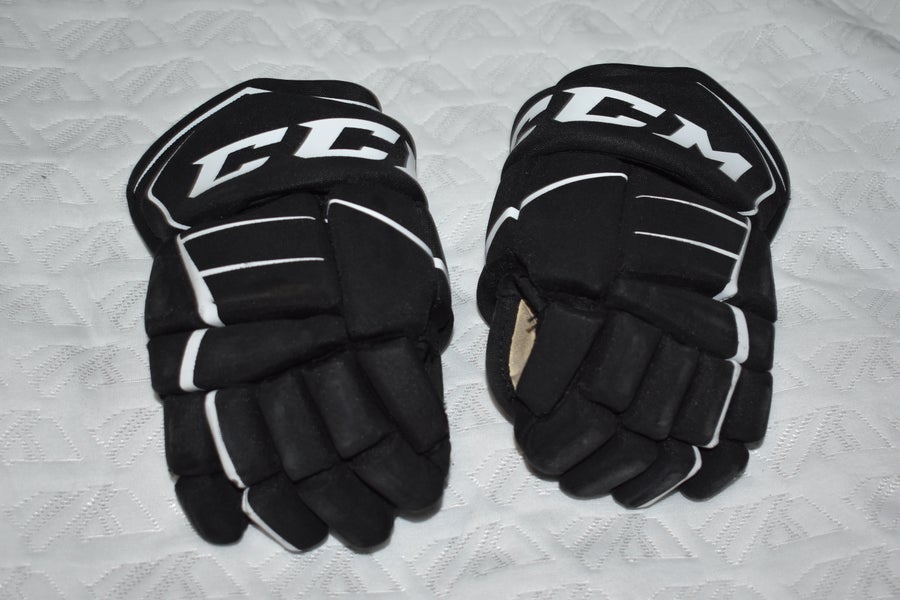 CCM JetSpeed FT350 Hockey Gloves, Black, Junior 11"