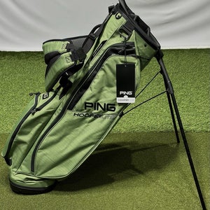 PING Hoofer Lite Stand Carry Golf Bag Heather Green/Black 4-Way Divider NEW