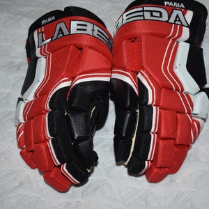 Labeda Pama 7.1 Hockey Gloves, Red/Black/White, 14"