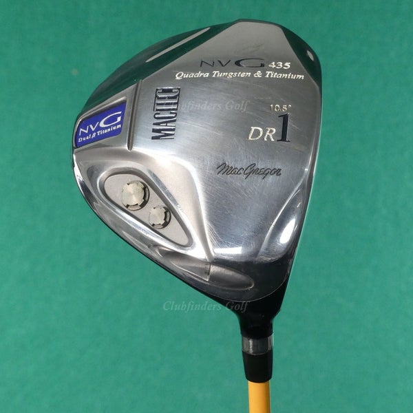 MacGregor MacTec NVG 435 10.5 Driver UST 65 Gold Graphite Regular w/ HC