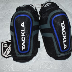 NEW - Tackla FORCE EP851 Hockey Elbow Pads, Black, Junior Medium