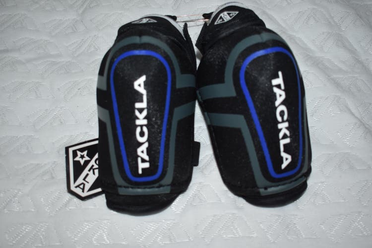 NEW - Tackla FORCE EP851 Hockey Elbow Pads, Black, Junior Medium