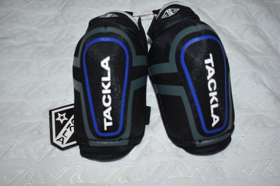 NEW - Tackla FORCE EP851 Hockey Elbow Pads, Black, Junior Medium