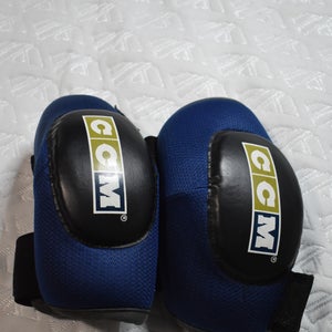 CCM Supra 252 Hockey Elbow Pads, Blue/Black, Senior Small