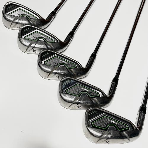 Taylormade RBZ Iron Set 5-9 Left Hand Regular Flex Steel Shafts (+1 1/4”)