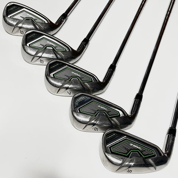 Taylormade RBZ Iron Set 5-9 Left Hand Regular Flex Steel Shafts (+1 1/4”)