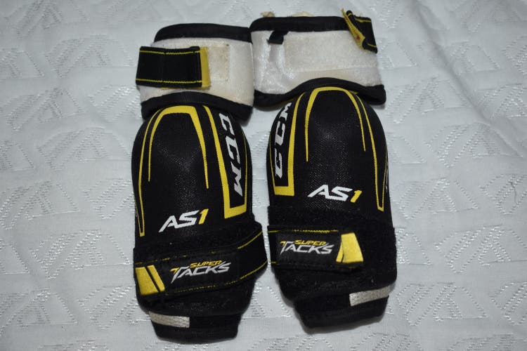 CCM Super Tacks AS1 Hockey Elbow Pads w/D30, Youth Large